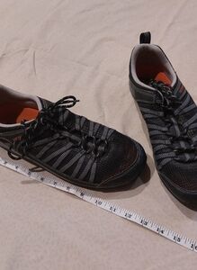 Men's Black and Gray Athletic Shoes
